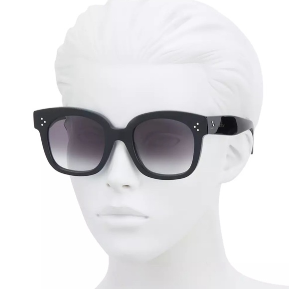 Celine 54mm Square Cat Eye Sunglasses - Picture 2 of 9